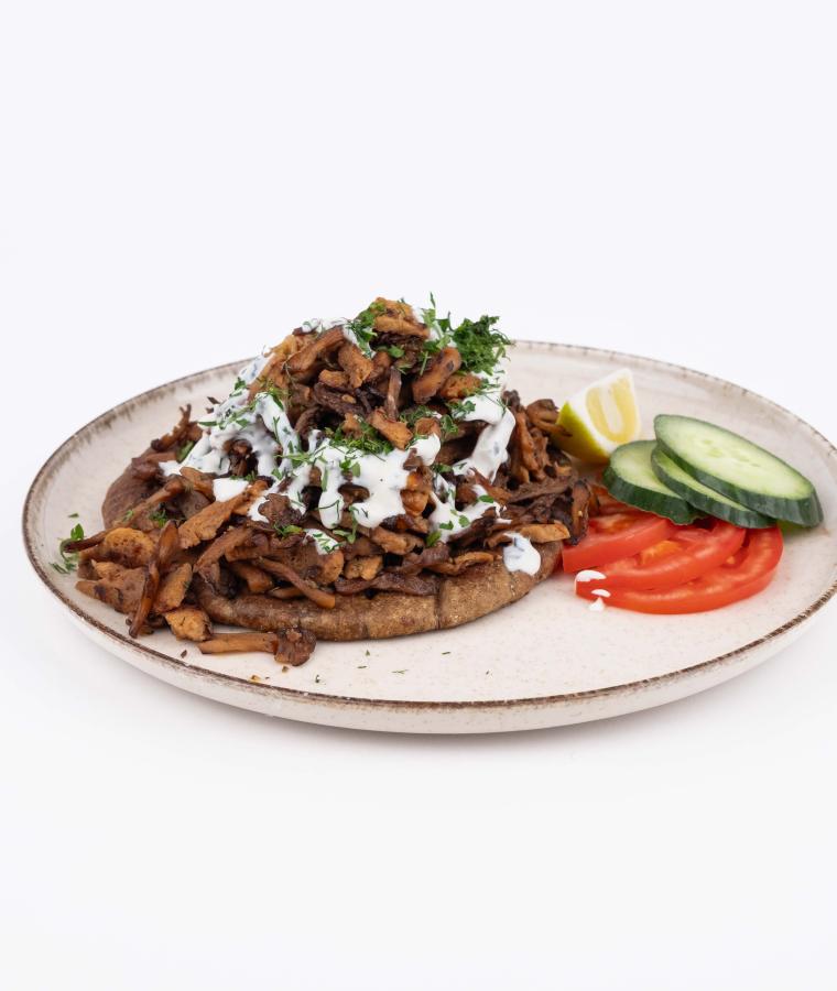 Mushroom & Soy Gyros